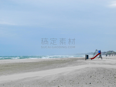 丹麦,海滩,无人迹,德国北海地区,日德兰半岛,海边高地,北,水,天空,暴风雨