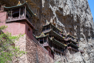 xuan kong monastery in Shanxi province，China