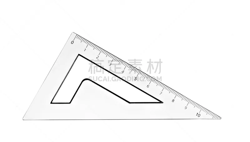 塑胶 尺 几何学 数学符号 英寸 厘米 水平画幅 无人 三角形 几何形状图片素材下载 稿定素材