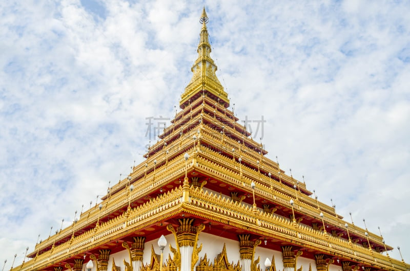 泰国,佛,孔敬,马哈泰寺,查济,寺庙,修道院,灵性,水平画幅,建筑