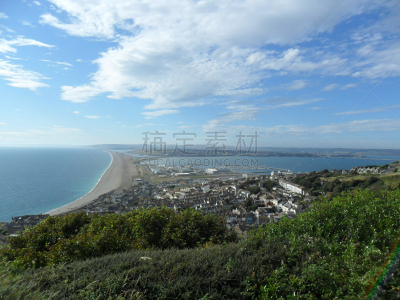 岛,多尔斯特,看风景,波特兰,天空,多塞特郡,水平画幅,比尔波特兰岬,无人,威姆士