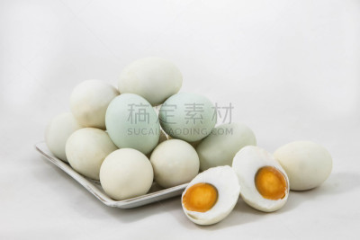 腌制食品,鸡蛋,鸭子肉,鸭蛋,煮食,水平画幅,偏远的,特写,泰国,蛋清