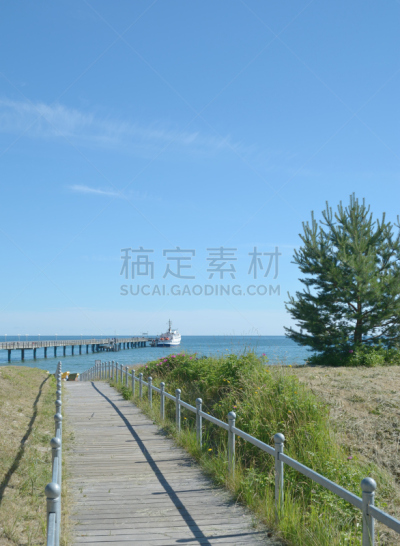 宾茨,海滩,德国,岛,,吕根岛,梅克伦堡前波莫瑞州,波罗的海,垂直画幅,旅游目的地