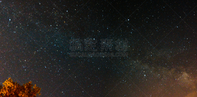 银河系,全景,天空,星系,星星,夜晚,太空,星云,光,明亮