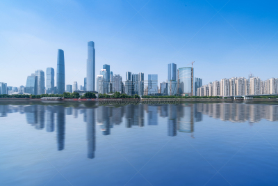 广州,商务,云,广州国际金融中心,广州大剧院,现代,著名景点,河流,背景,户外