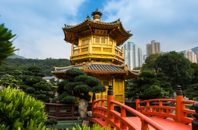 女修道院,金阁寺,唐朝,灵性,石材,湖,石头,建筑业,瓷器