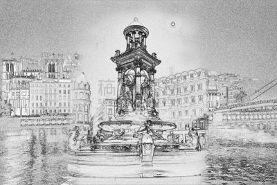 Montage photographique sur le thème de Lyon