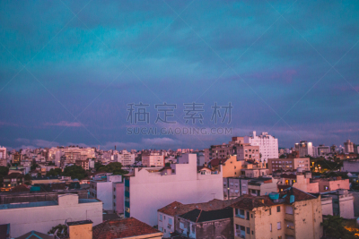 阿雷格里波特,屋顶,水平画幅,云,建筑,无人,城市天际线,城市生活,建筑外部,户外