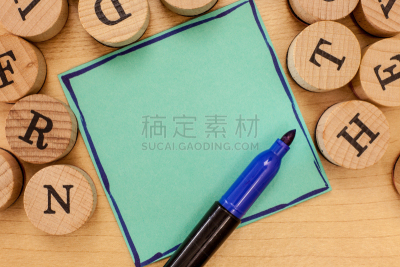 商务,毡尖笔,空的,字母,市场营销,木制,文字,空白的,橡皮章,式样