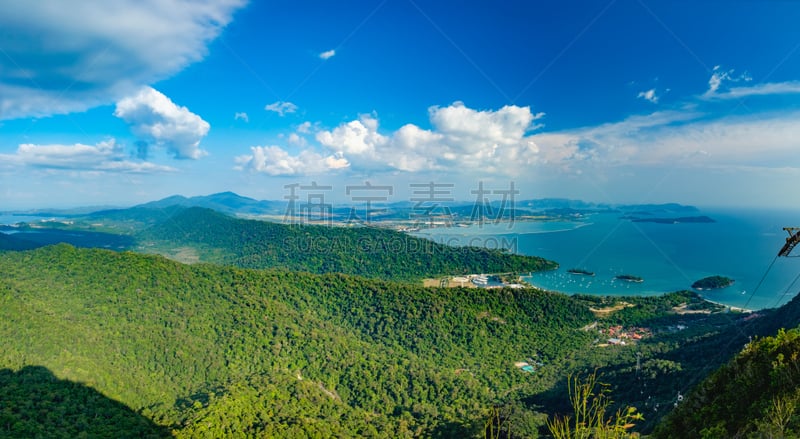 马来西亚,地形,浮罗交怡岛,水,天空,马六甲州,夏天,石头,海滩,热带气候