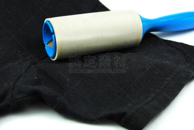 动物刷,滚刷,水平画幅,纺织品,无人,纤维,宠物服装,头发,白色,彩色图片