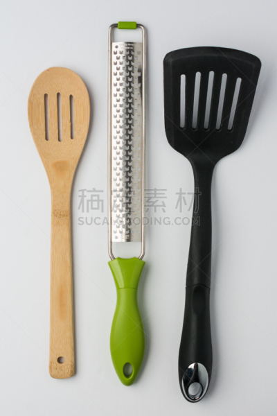 削皮器,白色背景,刮刀,汤匙,垂直画幅,尼龙,组物体,塑胶,金属,搅拌器