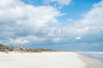 杰克逊维尔,蓬特韦德拉海滩,美国,水平画幅,无人,大西洋,南,夏天,户外,房屋