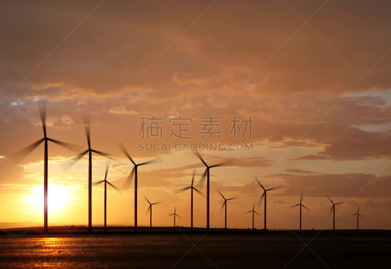 风力,多代家庭,风,水平画幅,能源,夜晚,涡轮,工业,商业金融和工业,电