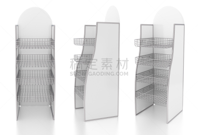架子,空的,陈列柜,金属丝,金属线网篮,铁丝网,零售展示,水平画幅,超级市场,商店