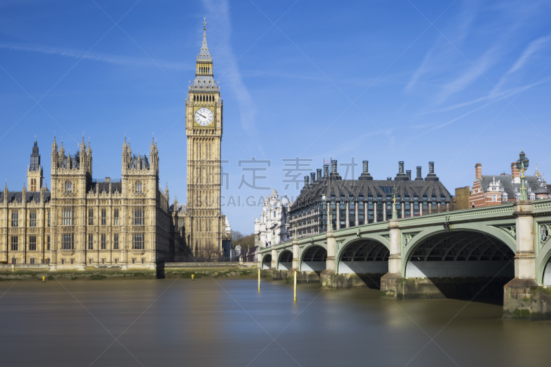 大本钟,都市风景,泰晤士河,钟塔,国际著名景点,英国,英格兰,著名景点,河流,2015年