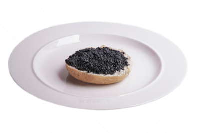黑鱼子酱,三明治,盘子,鱼子酱,俄罗斯人,水平画幅,生食,海产,组物体,白色