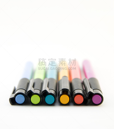 彩色图片,毡尖笔,彩虹,垂直画幅,办公室,办公用品,无人,明亮,橙色,橙子