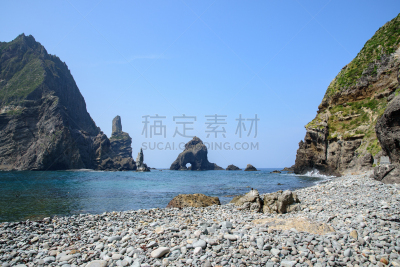 韩国,岛,自然美,东,天空,水平画幅,无人,夏天,户外,庆尚北道