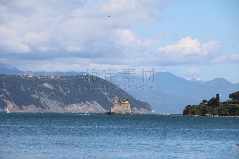 韦内雷港,利古里亚海,意大利,都市风景,john the baptist,凯斯特,拉斯佩济亚,利古里亚大区,天空