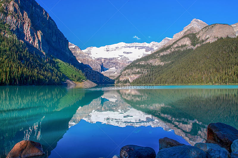 湖,自然,洛矶山脉,水平画幅,岩石,秋天,阿尔伯塔省,无人,蓝色,夏天