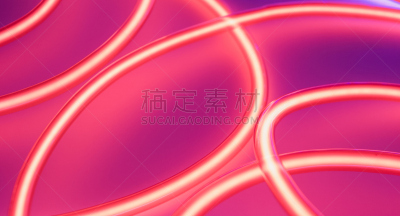 现代,圆形,红色,neon aubergine,未来,灵感,艺术,水平画幅,装管,夜晚