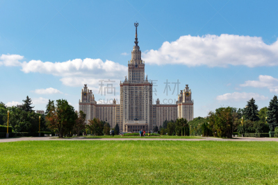 莫斯科,都市风景,大学,州,mikhail lomonosov,麻雀山,美因河,罗曼诺索夫桥,俄国革命,前苏联