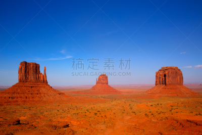 梅里克孤峰群,纪念碑山谷,东,西,米登山地,西手套山,东手套山,纪念碑谷部落公园,印第安保留地,水平画幅