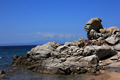 撒丁岛,切尔沃港,水,天空,水平画幅,夏天,戏剧性的天空,石头,地平线