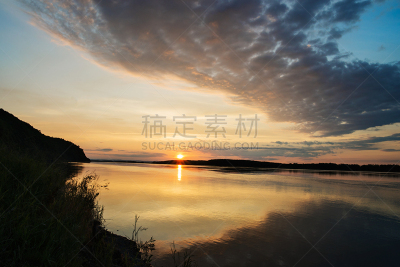 黑龙江,海岸线圆形剧场,风景线拱,倒影湖,水平画幅,岩石,无人,户外,俄罗斯,摄影