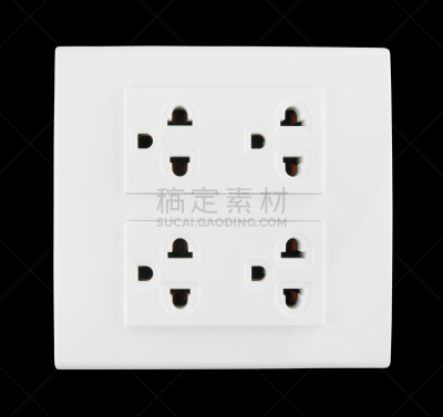 下水塞,插座,电缆,多代家庭,接线板,水平画幅,墙,能源,塑胶,黑色背景
