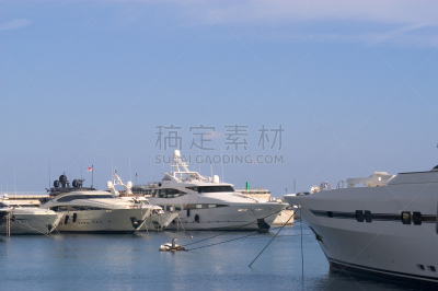 海港,游艇,摩纳哥,美,客船,水平画幅,巨大的,摩托游艇,生长,活动