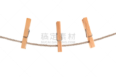 衣夹,绳子,夹钳,电缆,水平画幅,无人,衣服,拳头,干的,晒衣绳
