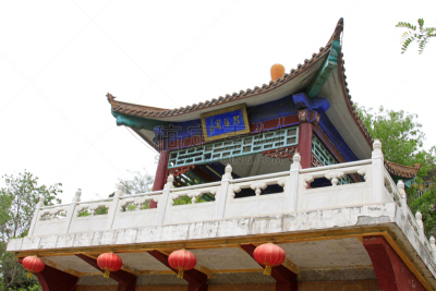 唐山,亭台楼阁,公园,传统,中国,凤凰岭 ,2014年,时尚,河北省,五月