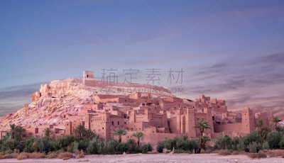 埃本哈杜村庄,摩洛哥,筑垒村,非洲,瓦尔札札特,水平画幅,无人,传统,贝多因人,户外