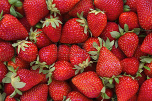 草莓,清新,背景,食品,水果,水平画幅,无人,浆果,有机食品,熟的
