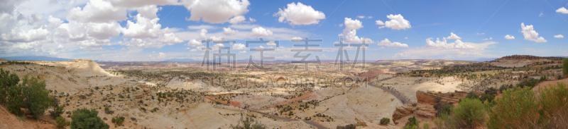 岩石区,动物头,自然,艾丝卡兰迪峡谷,美国,水平画幅,地形,无人,亨利山脉,全景