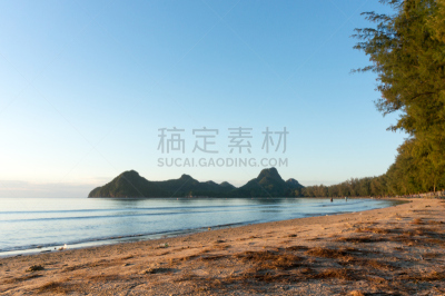 巴蜀,海滩,仅成年人,水平画幅,山,无人,风景,户外,岛,海洋