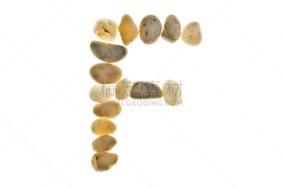 英文字母f,石头,石器时代,自然,字母,水平画幅,形状,无人,符号,抽象