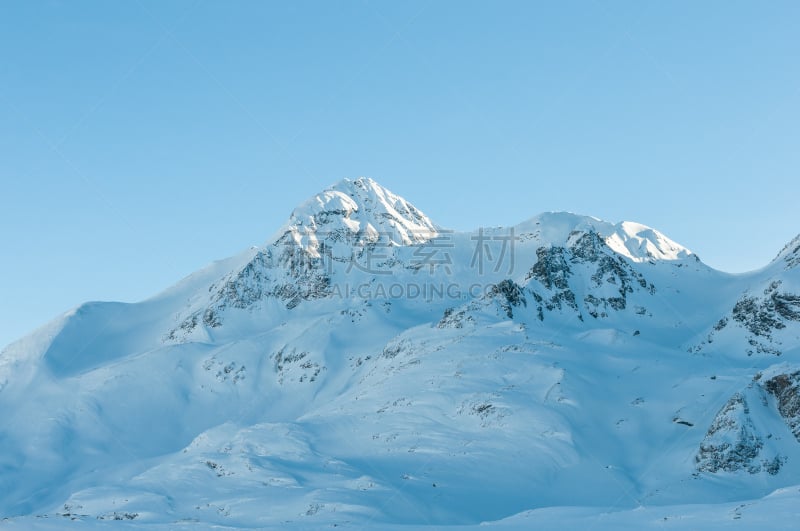 圣莫瑞兹,冬天,地形,山,阿尔卑斯山脉,自然美,天空,雪,滑雪坡,都市风景