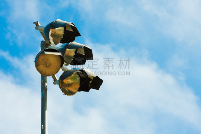 体育场,棒球,天空,聚光照明,电缆,球,灯笼,美式橄榄球场,水平画幅,能源