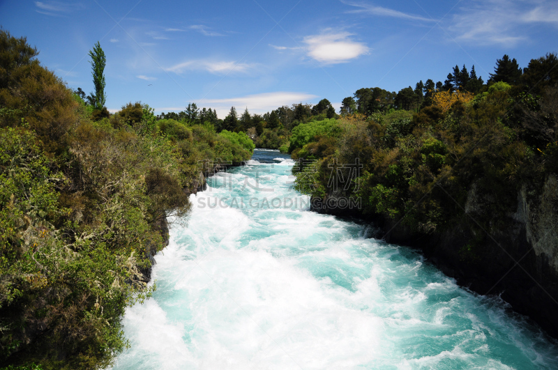 lake taupo,新西兰,自然,水平画幅,地形,瀑布,夏天,户外,湍急的,岛