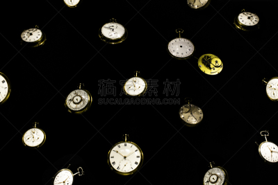 古董,钟,罗马数字,1900,豪华手表,金叶,数字12,分针,水平画幅,纹理效果