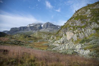 山口,挪威,斯堪的纳维亚半岛,云,公路,北欧,湖,乡村风格,背景,夏天