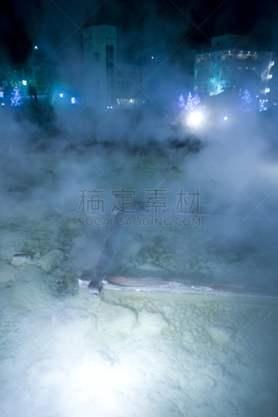 温泉,草津,群马县,垂直画幅,旅游目的地,无人,井,著名景点,蒸汽,关东地区