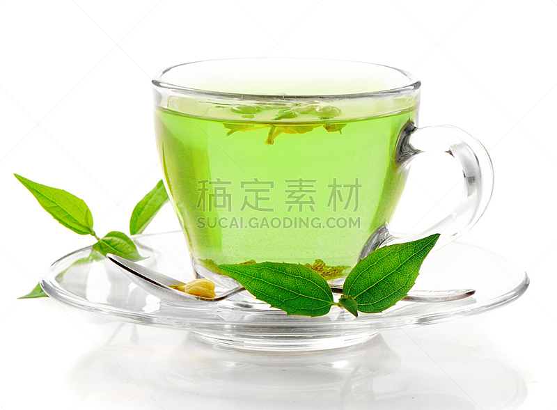 绿茶,健康食物,水平画幅,无人,茶杯,饮料,抗氧化物,盘子,热,茉莉