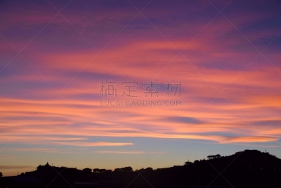山,天空,水平画幅,云,无人,圣瑞莫,圣雷莫,海滩,冬天,地平面