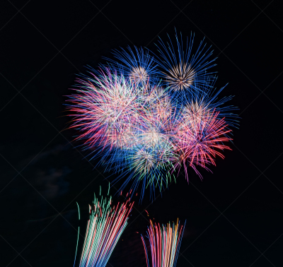 放焰火,事件,巨大的,大约5世纪,大约4世纪,天空,美,水平画幅,圣诞节,夜晚