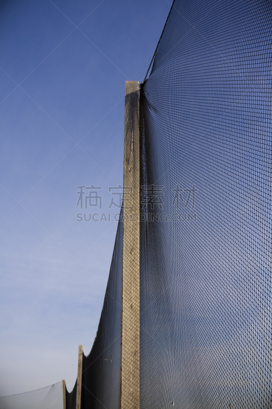 防护网,高尔夫球运动,垂直画幅,天空,木制,无人,蓝色,抽象,户外,运动