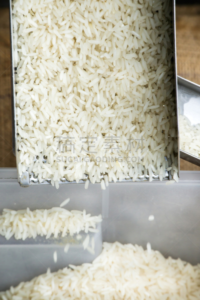 香米,糙米,雪橇犬,爆米花,垂直画幅,膳食,纤维,特写,泰国,田地